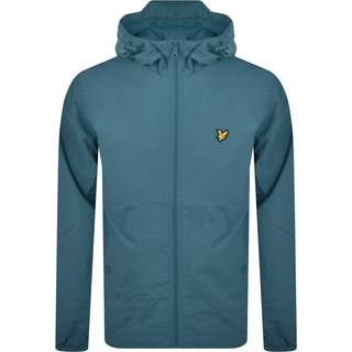 Lyle And Scott Hooded Pocket Jacket Blue