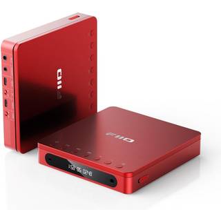 FiiO DM13 BT Discman med Bluetooth, DAC & Hovedtelefonforstæker Rød