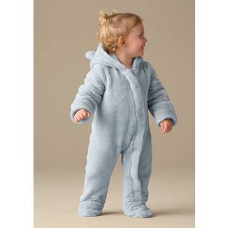 Angel & Rocket Angel & Rocket Blue Quinn Faux Fur Pramsuit