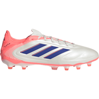 Copa Pure 3 Pro Firm Ground støvler - Off White / Lucid Blue / Signal Coral - 42