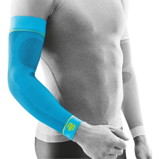 Bauerfeind Sports Sports Compression Sleeves Arm størrelse XL - Long farve blå