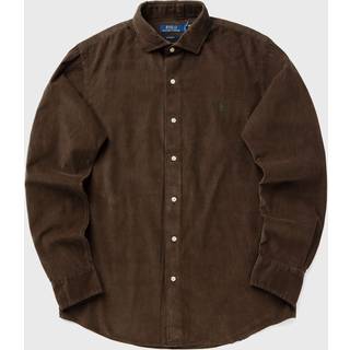 Custom Fit Corduroy Skjorte, Chocolate Mousse, L