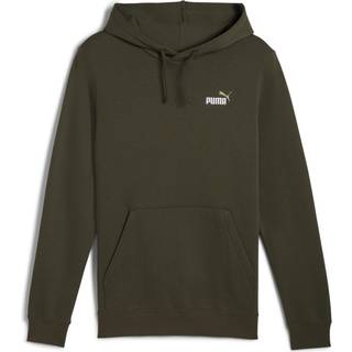 PUMA Essentials 2 Colour Small No. 1 Logo Hoodie Men, Men, Dark Olive, S