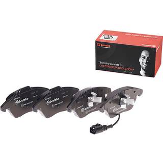 Brembo P85075 Low-Met Front Disc Brake Pad Set Audi/Seat/Skoda/Spyker/VW/VW (FAW) OE# 1K0698151C