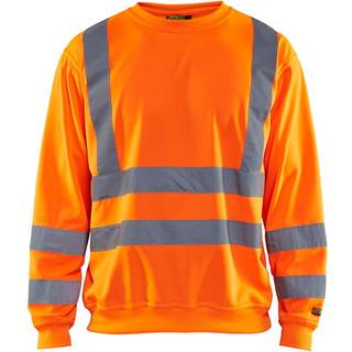 Jobman 1150 Sweatshirt Hi-Vis Orange XS