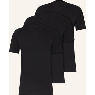 Calvin Klein 3 Pack T Shirts Black