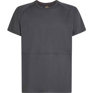Icebreaker Merino 200 Waffle Elevation S/S Tee Merino-shirt Herrer størrelse S farve blå