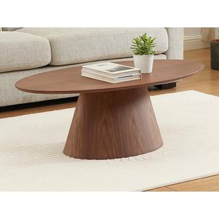 Sofabord i valnøddetræsfiner - Mørk naturlig - ANTELADA