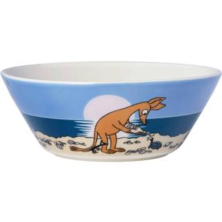Moomin Arabia Moomin Skål 15 Cm Sniff - Serveringsskåle Porcelæn Blå - 1069397