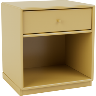 Montana DREAM sengebord med Sokkel - 157 Cumin (Quickship) - Sokkel H3