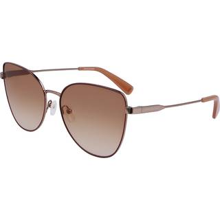 Longchamp LO165S 734 60 Solbriller Kvinder Brun - Amber Gold Brown - 60mm