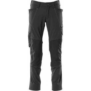 MASCOT ACCELERATE arbejdsbukser med knælommer, sort - 82C44