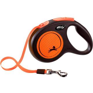 Flexi New Neon S Tape 5 m (black/neon orange)