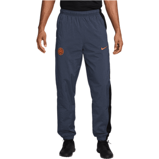 Vævede Inter Milan Third Nike Total 90-fodboldtræningsbukser til mænd - blå - XL