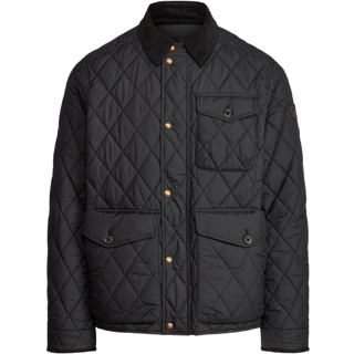 Polo Ralph Lauren Herren Steppjacke schwarz unifarben