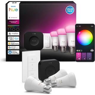 Philips Hue WCA A60 LED pære 5W E27 (3 stk)