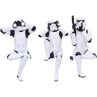 Nemesis Now Three Wise Sitting actionfigur (Stormtroopers)