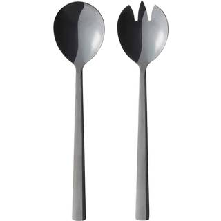 Raw - Salatsæt, sort - 2 dele