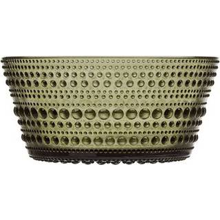 Iittala Kastehelmi glasskål 23cl mosgrøn