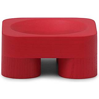 Normann Copenhagen - Chub Bowl Small Bright Red - Serveringsskåle - Sami Kallio - Træ