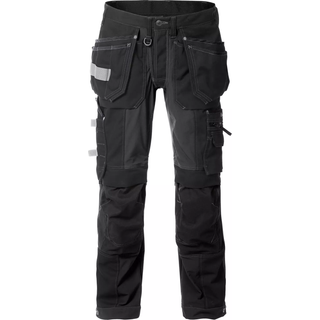 Fristads 121314 Gen Y håndværker stretch bukser 2530 / Arbejdsbukser Sort C154