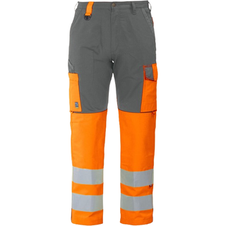 ProJob 646501 6501 buks en iso 20471 klasse 2 / Arbejdsbukser Orange C60