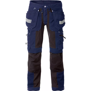 Fristads 121314 Gen Y håndværker stretch bukser 2530 / Arbejdsbukser Mørk Marine D108
