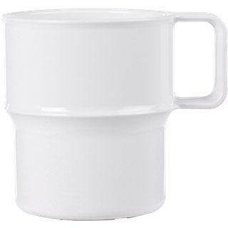 Picnic Krus 9 cm 280 ml Hvid