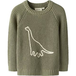 Broderet Strikket Cardigan