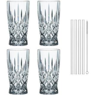 Nachtmann Natchmann Noblesse latte Macchiato glas + Sugerør 35 cl