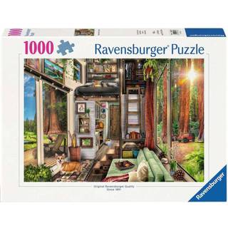 Ravensburger Redwood Forest Tiny House 1000 Piece Jigsaw Puzzle For Voksne - 12000634 - H?ndlavet v?rkt?j lavet i Tyskland hvert stykke passer pe