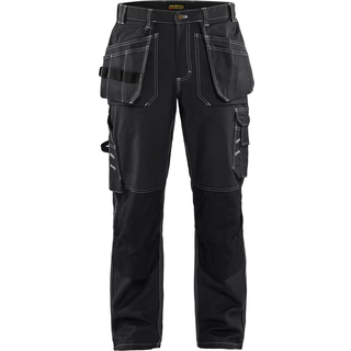 Blåkläder 153013709900C156 Håndværkerbukser sort Sort