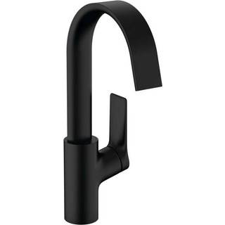 hansgrohe Vivenis 210 håndvaskarmatur med svingtud og bundventil, mat sort