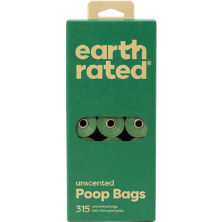 Poop bags Jordbedømt uparfumeret 21-pak