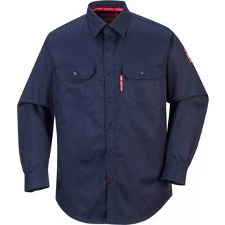Portwest FR89 Bizflame 88/12 skjorte M Navy