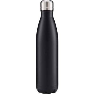 Drikkeflaske - Termo vacuum - 1 liter - Sort