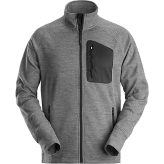 Snickers fleecejakke 8042 M grå/sort FlexiWork 80421804005
