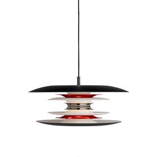 Belid Diablo pendel, Ø40 cm, E14, mat sort/rød