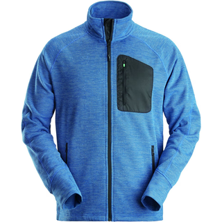 Snickers 8042 flexiwork, fleecejakke blå/sort 3XL