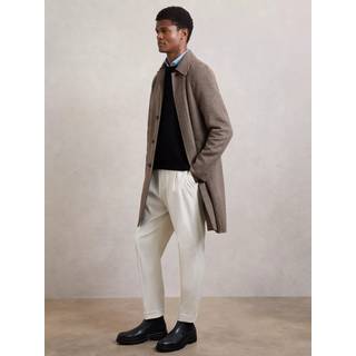 Reiss Reiss Morpeth uldblanding med hundetandsternet overfrakke