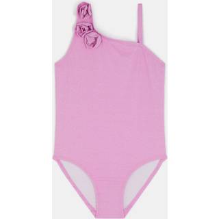 Angels By Accessorize Angels By Accessorize Purple Girls Flower Corsage Swimsuit