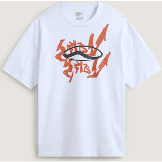 Vans - Mirror V Loose T-shirt, Man, White, Size: L - White - L