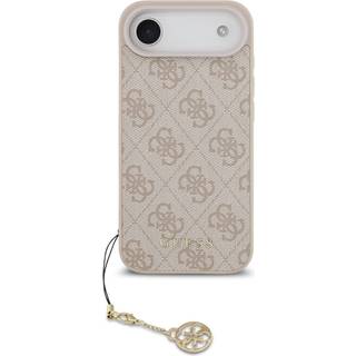 iPhone Air Guess 4G Charm Hybrid Cover - MagSafe-kompatibel - Pink