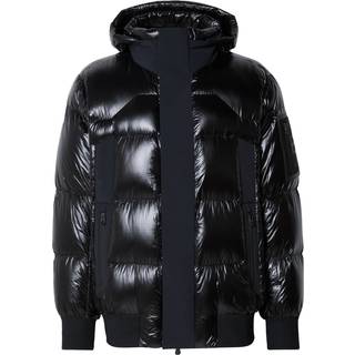 BOSS BOSS Black Padded Hooded Bomber Jacket