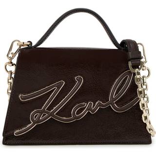 Karl Lagerfeld K/Signature 2.0 Small Håndtaske mørkebrun