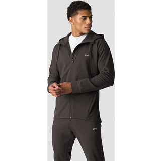 Activity Zip Hoodie Men Charcoal