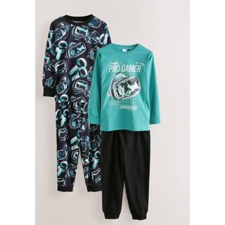 Next Langærmet pyjamas 2 -pakke (3-16år)