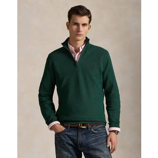 Polo Ralph Lauren Textured Half Zip Vintage Pine