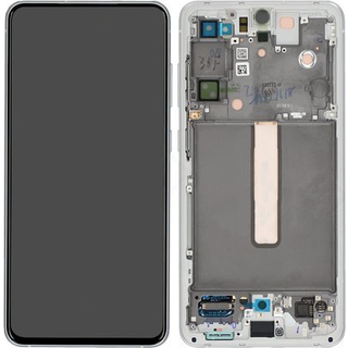Samsung Galaxy S21 FE LCD-skærm - Hvid