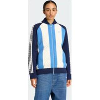 ADIDAS ORIGINALS ARCHIVE CUTLINE KNIT TRÆNINGSTOP - Night Indigo / Ash Blue - 2XS